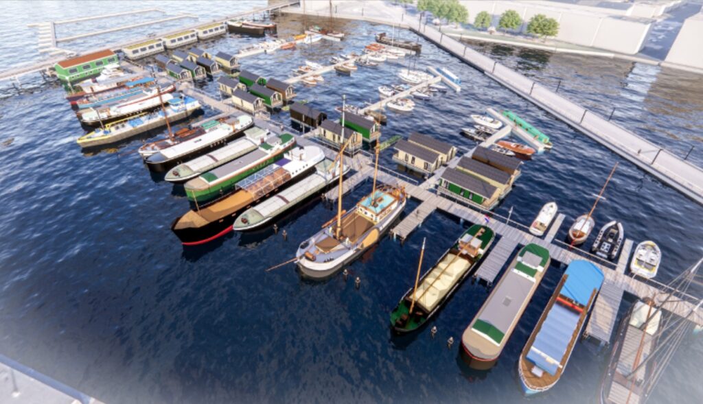 Marinapark Houthaven: nog diverse waterkavels te koop in hartje Zaandam